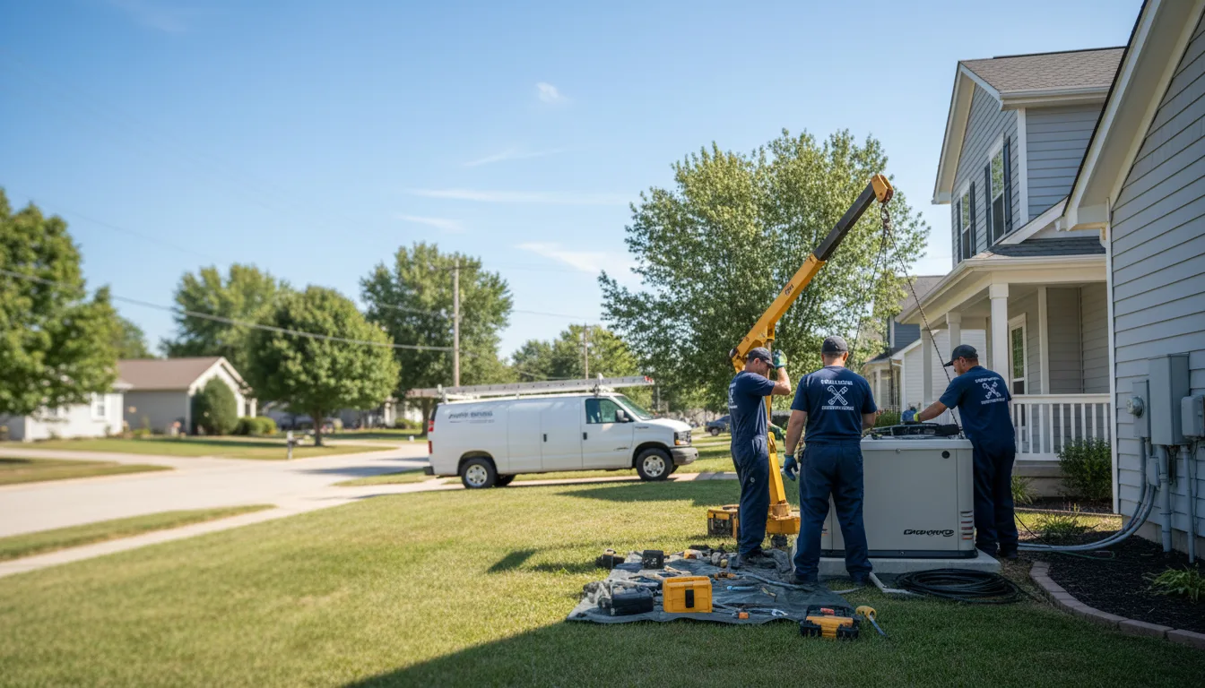 Generator Installation in Higgins Lake, MI near me
